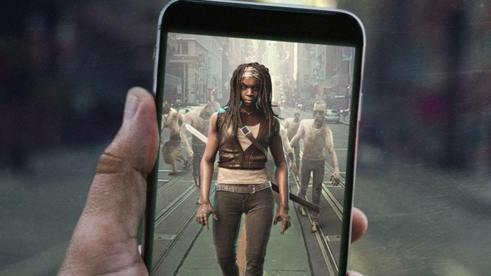 walking dead augmented reality